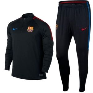 NIKE FC BARCELONA TRAINING SOCCER TRACKSUIT